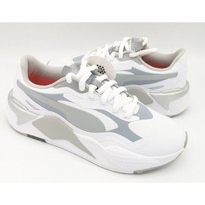 NEW WOMEN'S PUMA RS-G  GOLF STREET SHOES WHITE/GRAY SIZE 8.5 194258 02